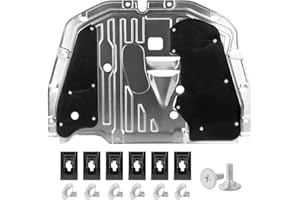 NTOAUTO 74110-TBA-A00 90674-TY2-A01 Engine Splash Guard Under Car Shield Cover Board Compatible with Honda Civic 2016 2017 2018 2019 2020 2021