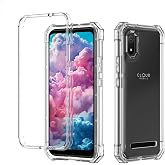 Eaglecell - for Cloud Mobile Stratus C8 - Full Cover Shockproof Protective Phone Case - Clear