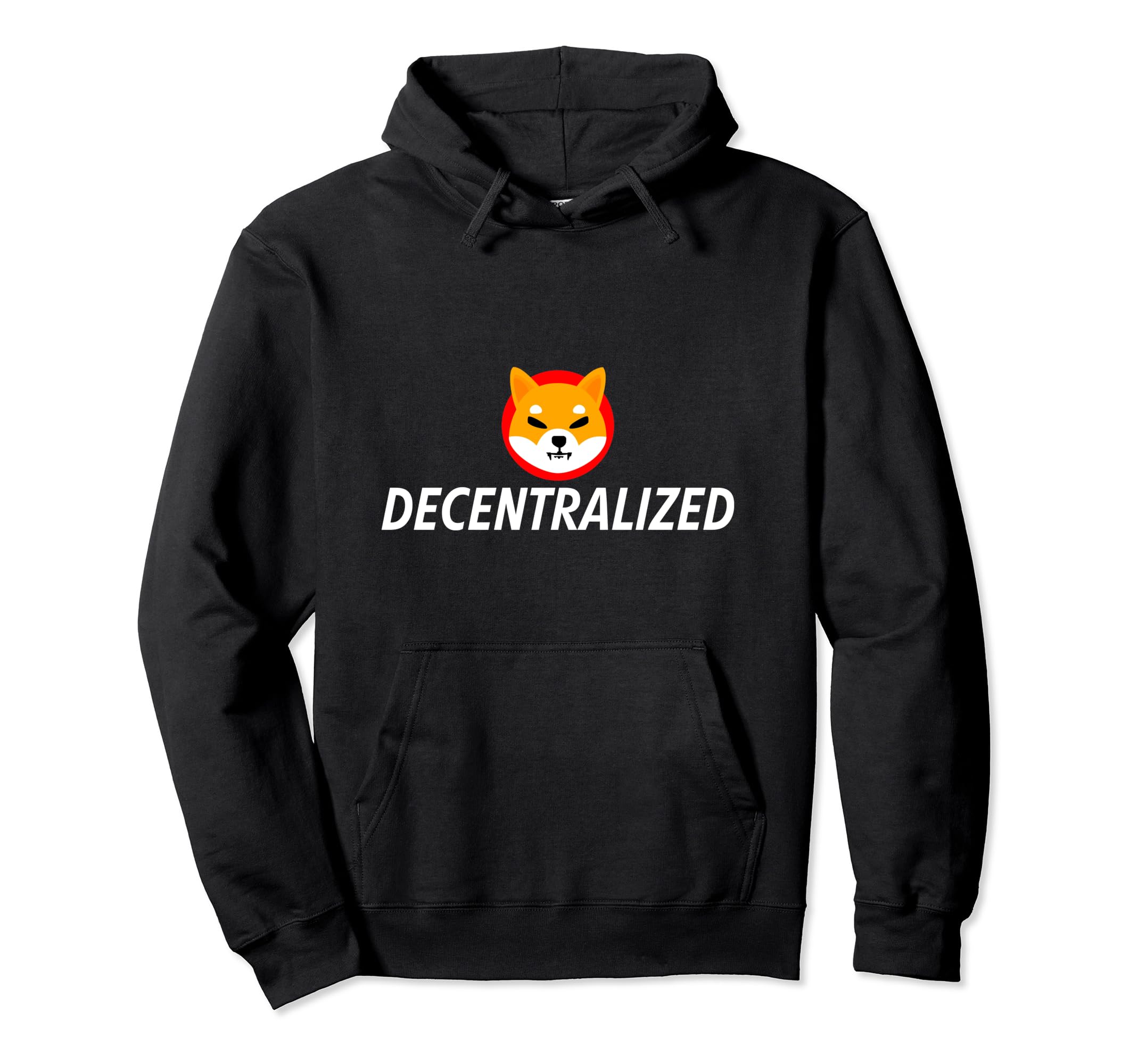 Shiba Coin Decentralized Blockchain HODL Cryptocurrency Cool Pullover Hoodie