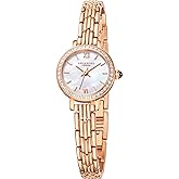 Lola Rose Dainty Watch for Women: Rose Gloden Watch, Genuine Stainless Steel Strap, Wrapped by Stylish Gift Box - Vintage Present for Small Wrists