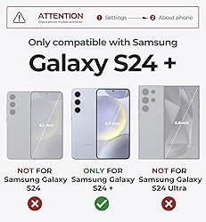 Dexnor for Samsung Galaxy S24 Plus Case with