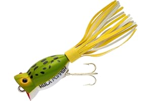 Arbogast Hula Popper Topwater Bass Fishing Lure