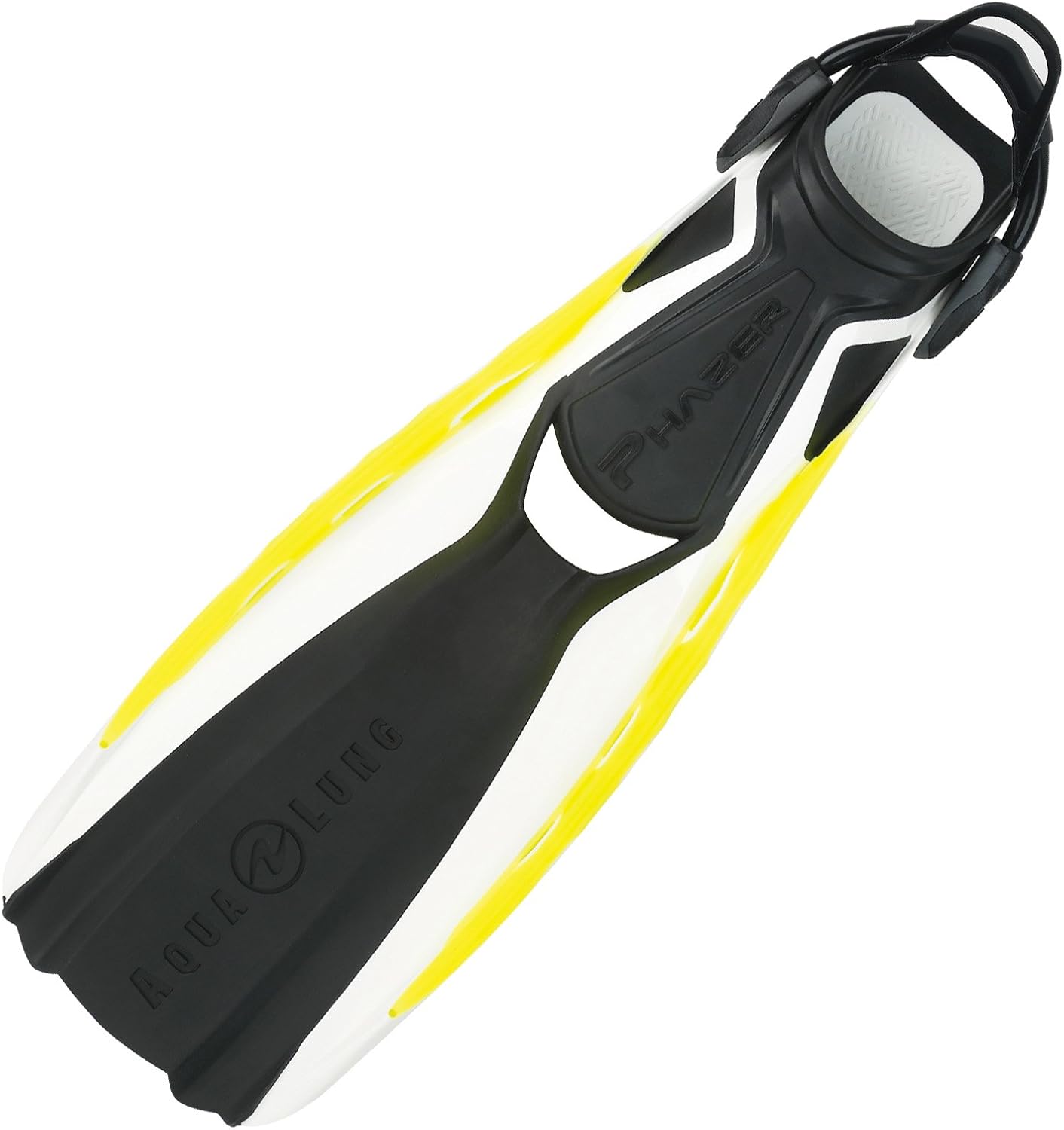 AQUALUNG PHAZER, Adult Diving Fins for all levels with innovative Wave Rib Technology, Balanced, Powerful