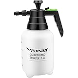 VIVOSUN 51oz Hand held Garden Sprayer Pump Pressure Water Sprayers, 0.4 Gallon Hand Sprayer for Lawn, Garden