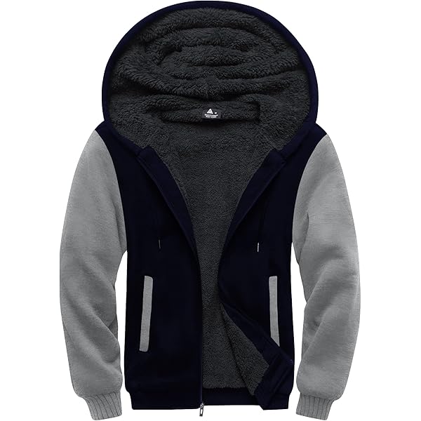 SCODI Hoodies for Men Heavyweight Fleece Sweatshirt - Full Zip Up SCODI Hoodies for Men Heavyweight Fleece Sweatshirt - Full Zip Up