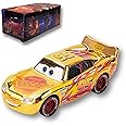 HOMETEAM SP Die-Casting Racers Toy Cars, Safety Alloy Material for Childs, Beauty Color Box Packaging for Your Son Birthday, Inspired by Favorite Characters, Gift for 3+ Years Old (MCQ Fire)
