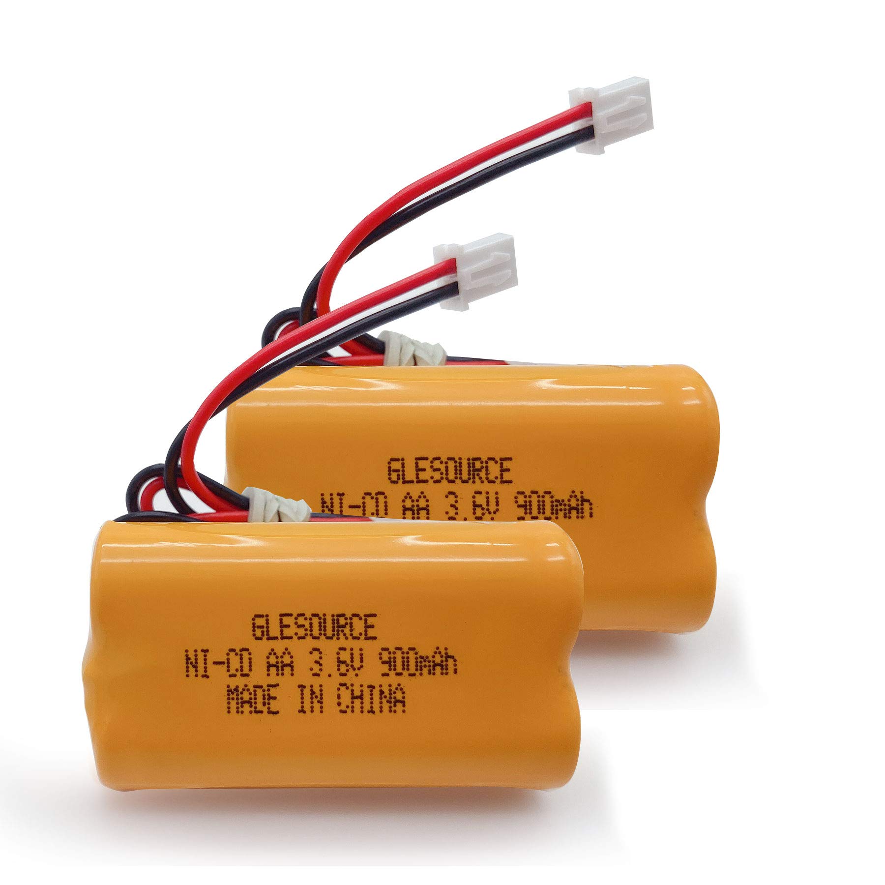 3.6V 900mAh Exit Sign Emergency Light Battery Replacement for Exitronix 10010037, Max Power B2-0031 MH468886, Unitech LEDR-1 6200RP, Dantona CUSTOM-318 OSA230, Lowes 253799 (2 Pack)