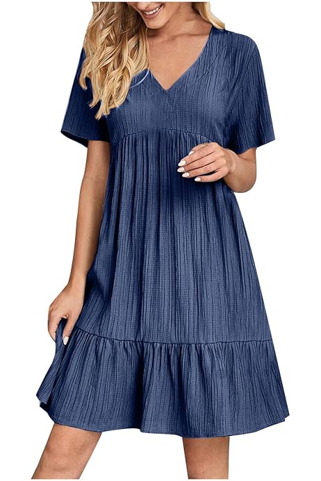 Vestidos Casuales Vestidos De Verano Tallas Grandes Amazon