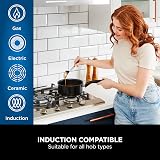 Ninja ZEROSTICK Classic 5-Piece Pan Set CW55000UK Induction Aluminium view 5