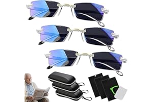 2026 New Clarity Blue Auto Focus Glasses Self Adjusting Women Clarity Auto Focus Glasses Men Intelligent Dual Focus Glasses