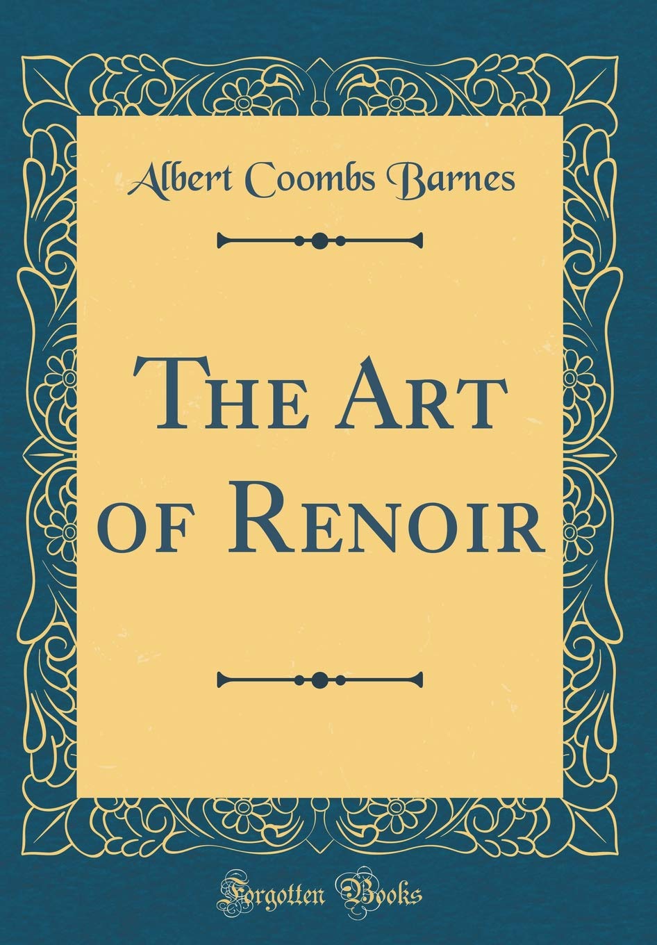 Buy The Art Of Renoir Classic Reprint Book Online At Low Prices