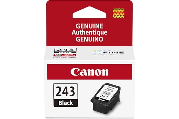 Canon PG-243 Black Ink Cartridge Compatible to Printer iP2820 MX492, MG2420, MG2520, MG2920, MG2922, MG2924 MG3020, MG2525, T