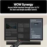 LG Soundbar US20A Immersive Stereo with AI Sound Pro WOW Interface view 4