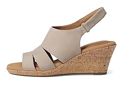 Rockport Women's Briah Sling Wedge Sandal, Simply