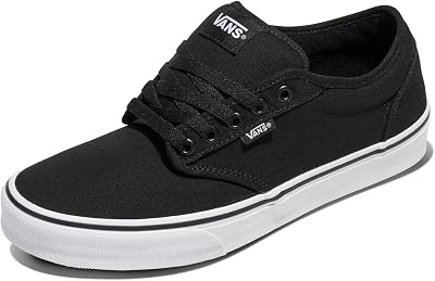 Atwood Sneaker Homme, Canvas Black White, 43 EU