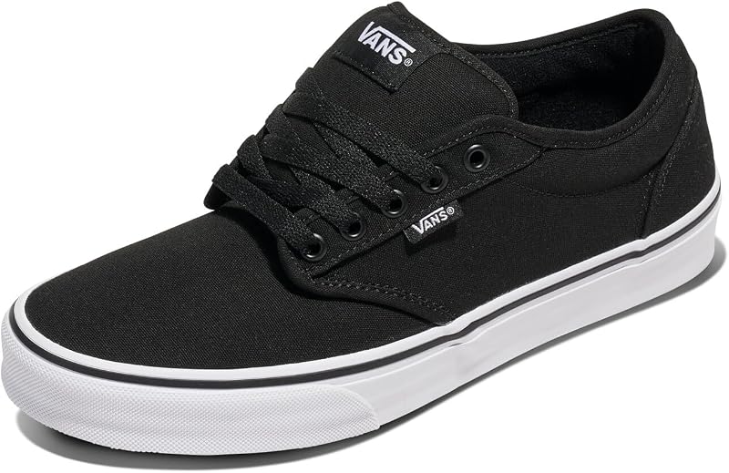 Atwood Sneaker Homme, Canvas Black White, 43 EU