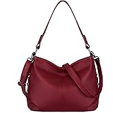 YALUXE Genuine Leather Shoulder Bags Stylish Hobo Handbags Purses Crossbody Bags for Women | Genuine Leather, Stylish