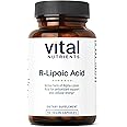 Vital Nutrients R-Lipoic Acid | Active Alpha-Lipoic Acid Antioxidant | ALA Supplement for Healthy Metabolism and Energy | Gluten, Dairy, Soy Free | Non-GMO | 60 Capsules
