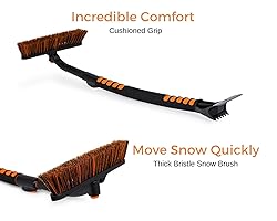 Snow Moover Extendable 50" Car Brush and Ice