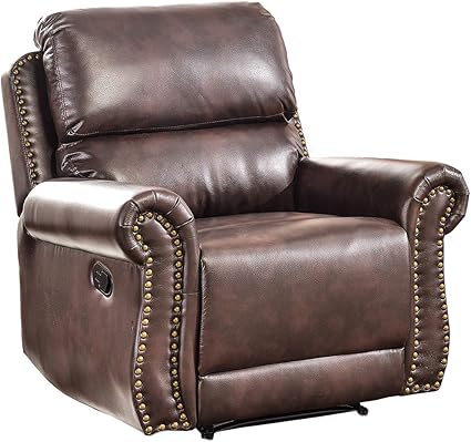 Amazon Com Romatlink Recliner Couch Convertible Leather Sofa