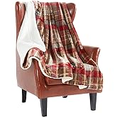 MERRYLIFE Sherpa Throw Blanket Ultra-Plush Comfort | Decorative, Soft, Colorful | Home, Couch, Outdoor, Travel Use (Love Urban, 60" 70")