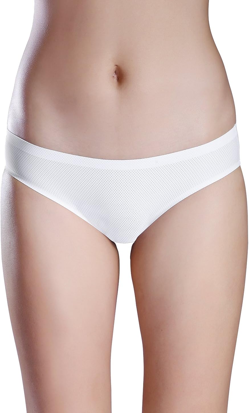 Wealurre Breathable Underwear Women Seamless Bikini Nylon Spandex Mesh Panties