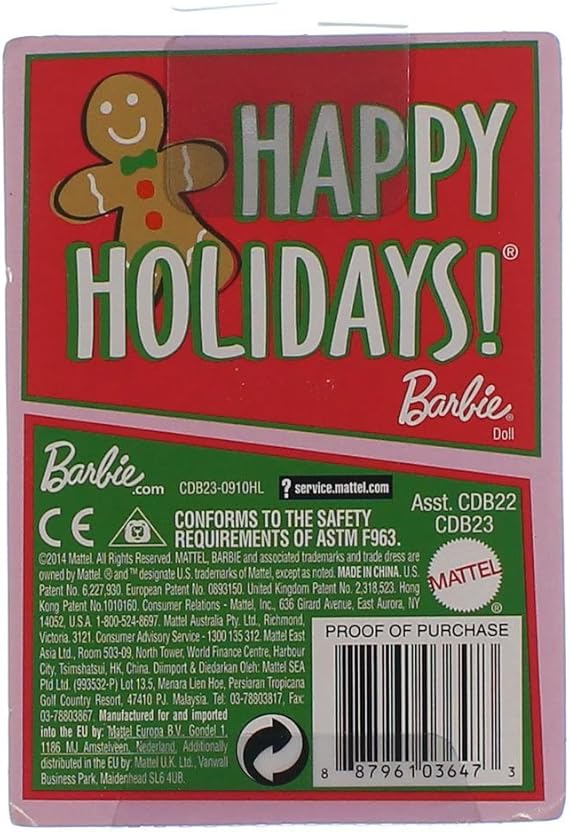 holiday barbie 2018 target