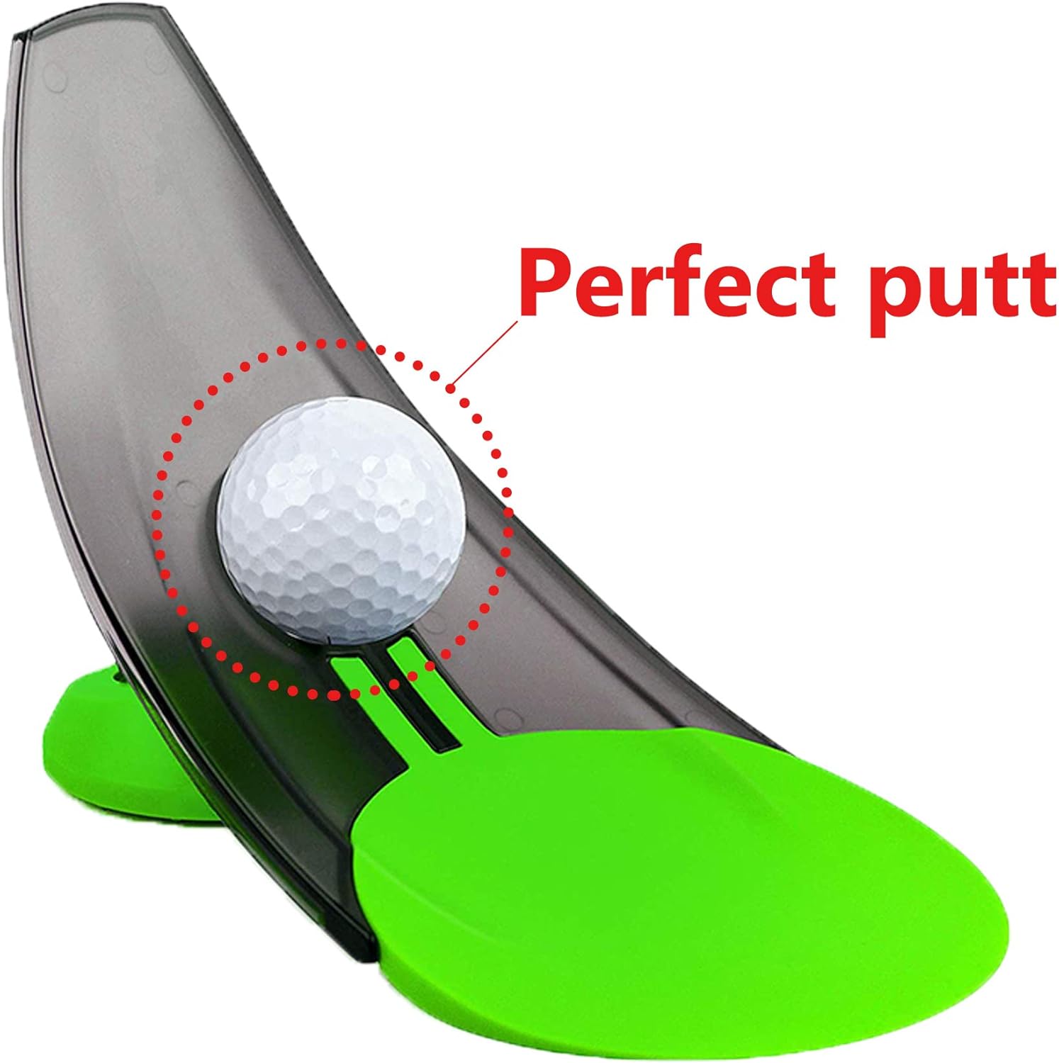 Pressure Putt Trainer, Foldable Putt Training Aid Golf Putting Training Tool for Indoor and Outdoor Golf Putting Practice : Sports & Outdoors