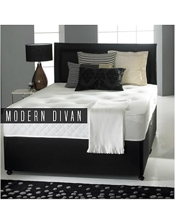 Bottom Base 2 Drawers Bed Centre Ziggy Beige Plush Memory Foam