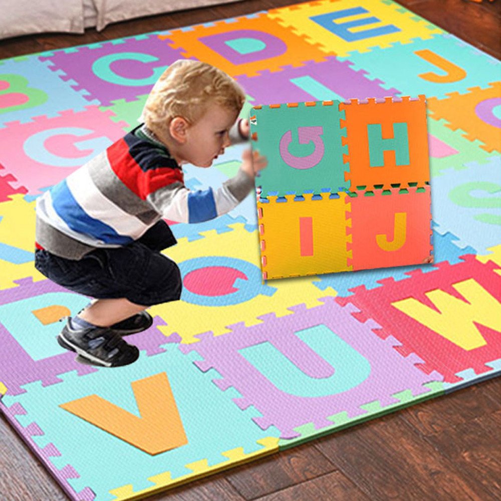 large alphabet play mat