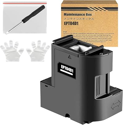 SHUOLEI T04D1 Ink Maintenance Box Waste Tank for Epson XP WF EcoTank