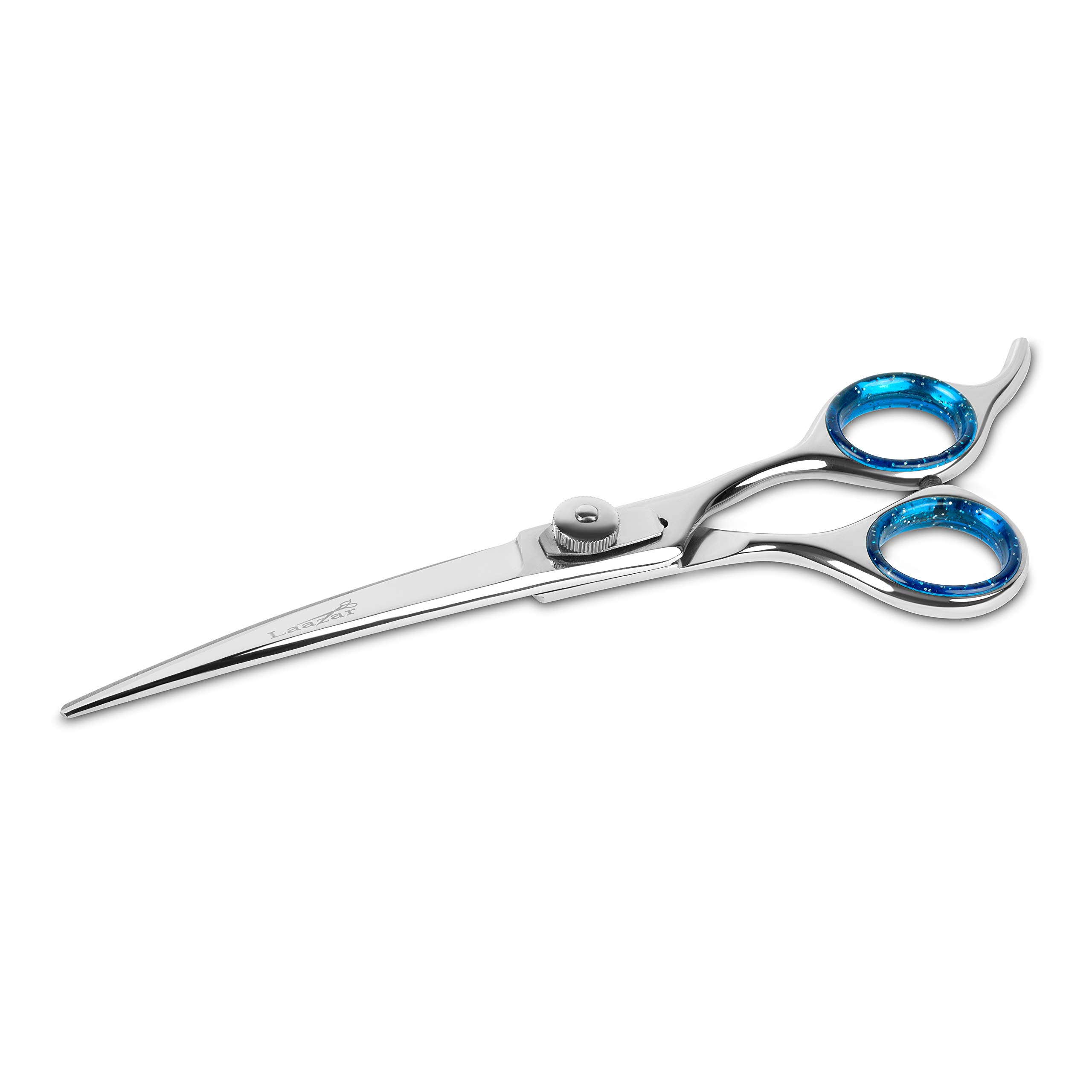 Laazar Pro Shears, Curved Pet Grooming Shear, 7" Dog Scissors