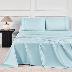 JELLYMONI 400 Thread Count 100% Cotton Sheet