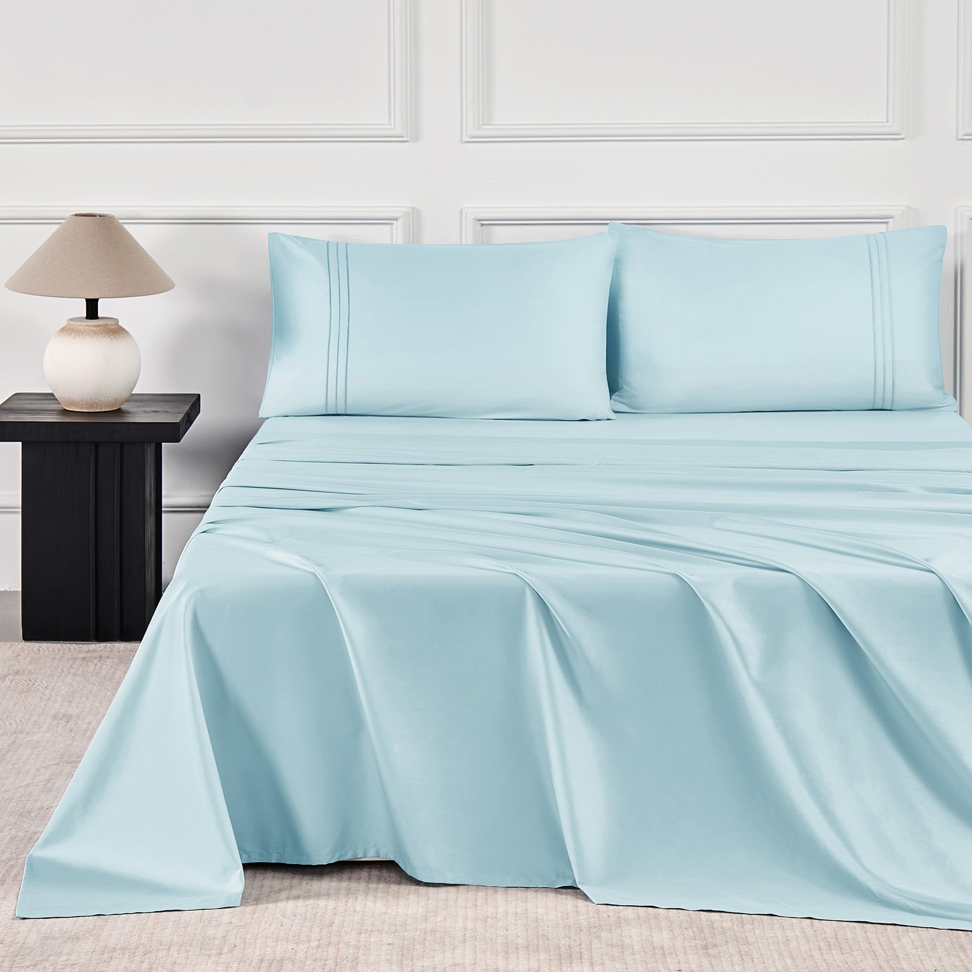 JELLYMONI 400 Thread Count 100% Cotton Sheet