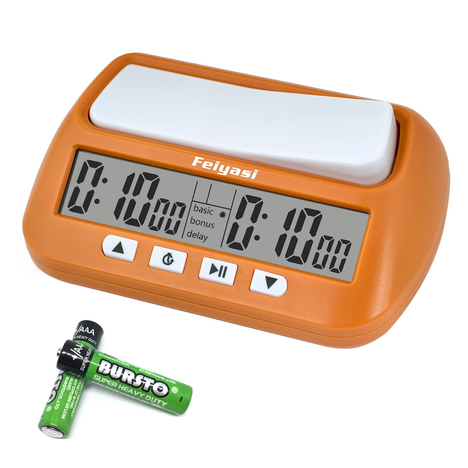 Feiyasi Digital Chess Clock Timer, Portable Digital