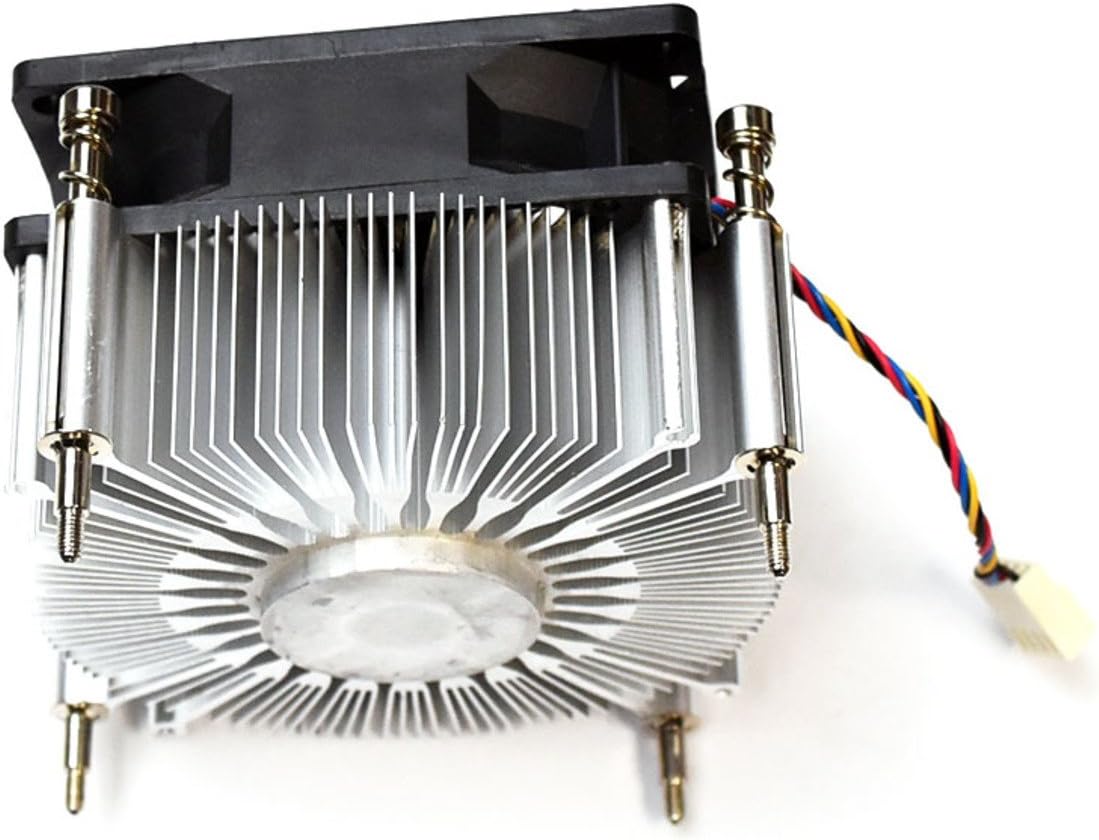 3VRGY G8CNY Tower Dell Optiplex 3020 7010 9010 95W Processor 3MM Aluminum Heatsink 2.5MM Black Fan w/4-Pin White Header 4-Wire Red Black Blue Yellow 3" Cable Assembly 95W CPU