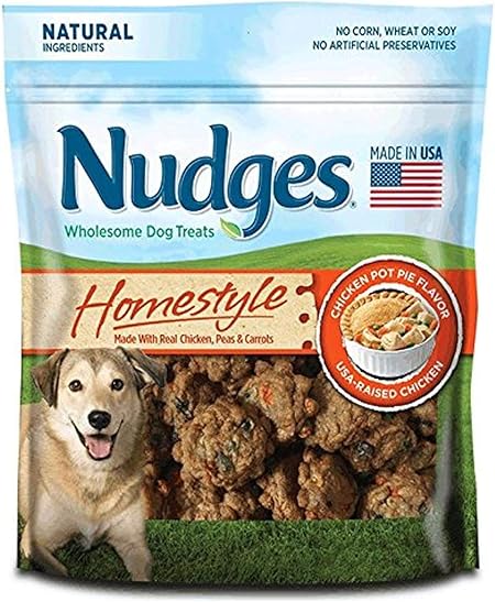 nudges chicken pot pie dog treats