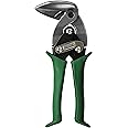 Midwest Snips MIDWEST Aviation Snip - Right Cut Upright Tin Cutting Shears with Forged Blade & KUSH'N-POWER Comfort Grips - MWT-6900R