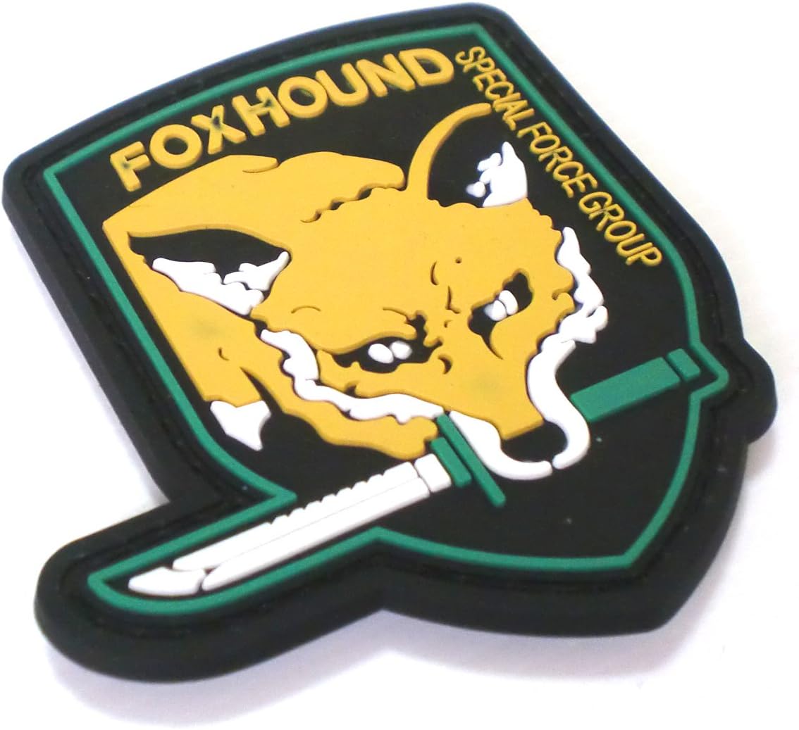 Amazon Foxhound フォックスハウンド メタルギア Mgs4 Pvc ワッペン コスプレ ワッペン アップリケ 通販