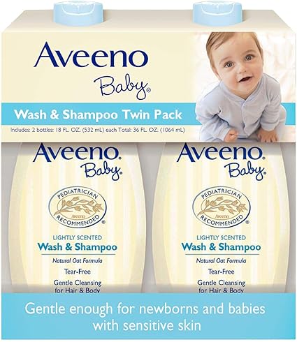 aveeno baby wash and shampoo dogs