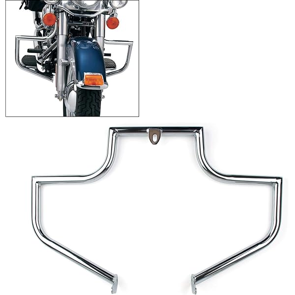 Engine Guard Highway Crash Bar for 2018UP Harley Softail Fat Boy Heritage Deluxe Slim Springer