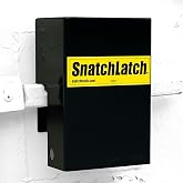 SnatchLatch Shipping Container Lock Box &ndash; Cam Bar Latches Anti Theft Guard | Powder-Coated Conex Shipping Container Accessories for Padlock Protection &ndash; Heavy-Duty Steel Device with Fast 3-Step Install