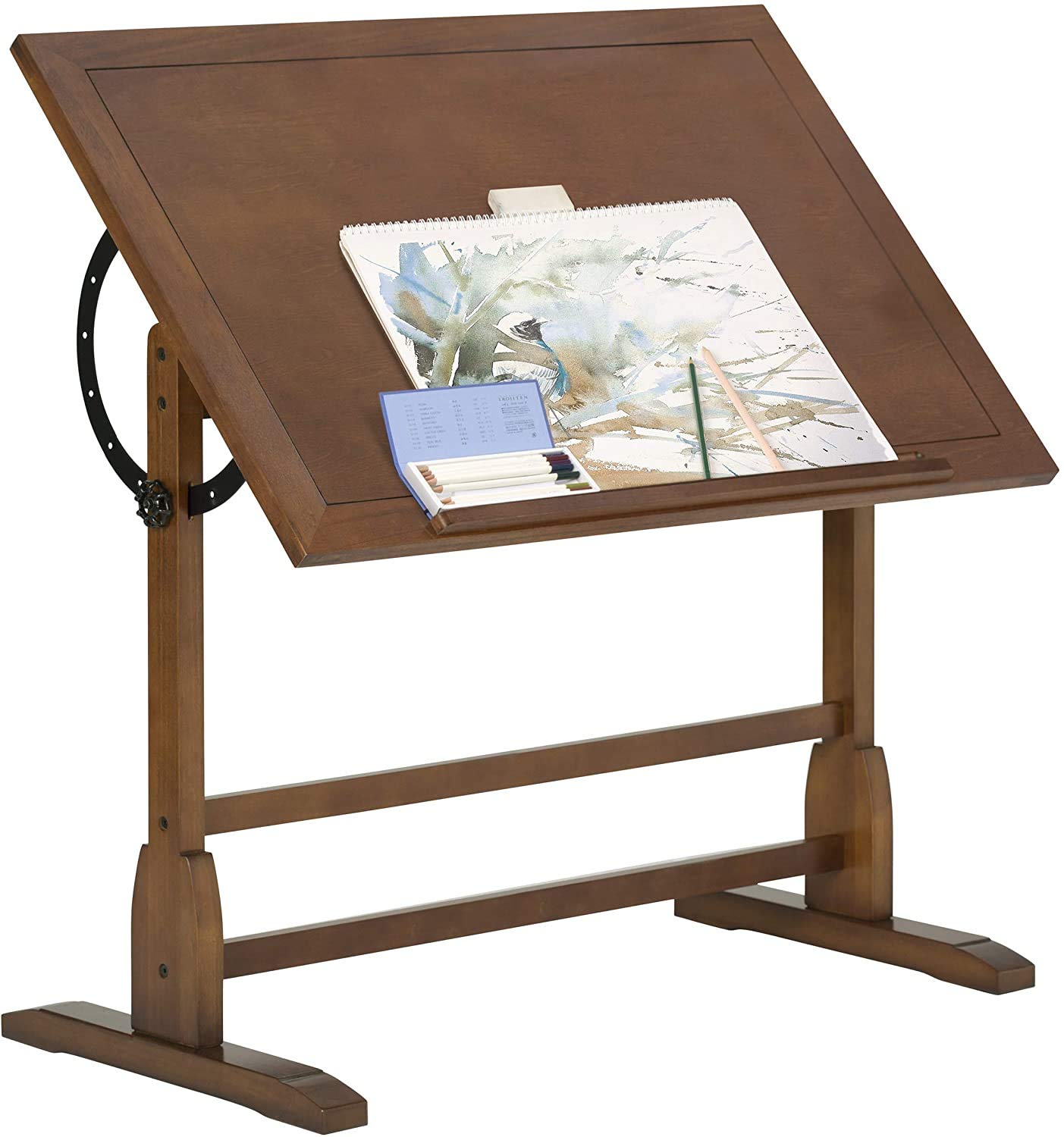Buy VBARV Vintage Drafting Table, Top Adjustable Drafting Table Craft