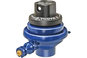 Magma Products Control Valve Regulator – X-Low, Low, Medium & High Output Options for Magma Grills – Connects to 1lb Propane Gas Bottles – 1 Year Warranty