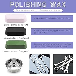 Swpeet 8" Buffing Polishing Wheels Polish Pad 6Pcs