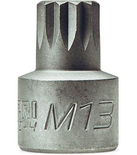Capri Tools XZN Triple Square Spline Socket Bit, Metric (13mm (M13