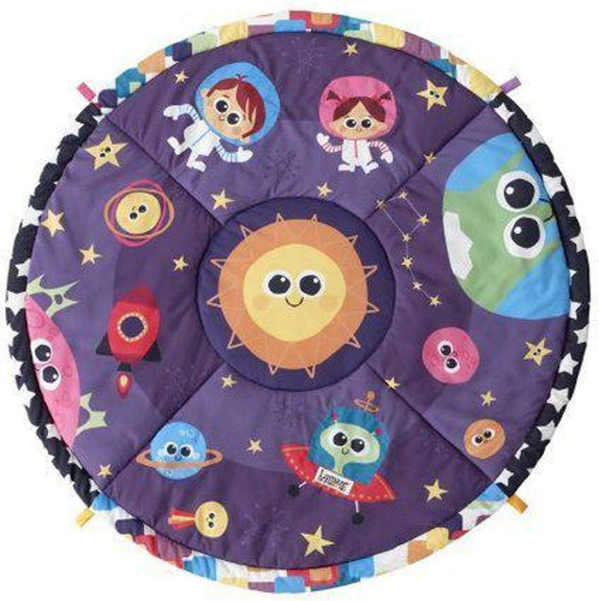 lamaze space symphony motion gym setup