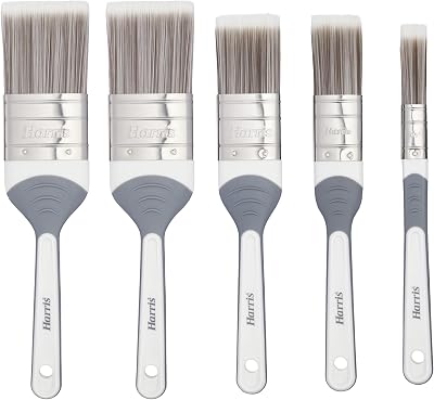 Harris Seriously Good Paintbrush Set 5 Pack 0.5 1 1.5 2 Emulsion