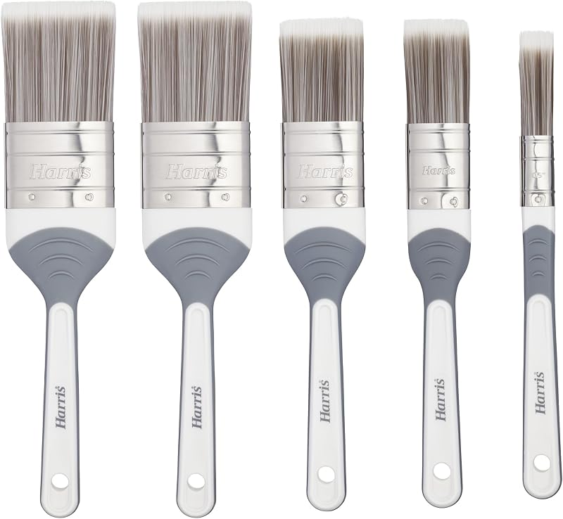 Harris Seriously Good Paintbrush Set 5 Pack 0.5 1 1.5 2 Emulsion