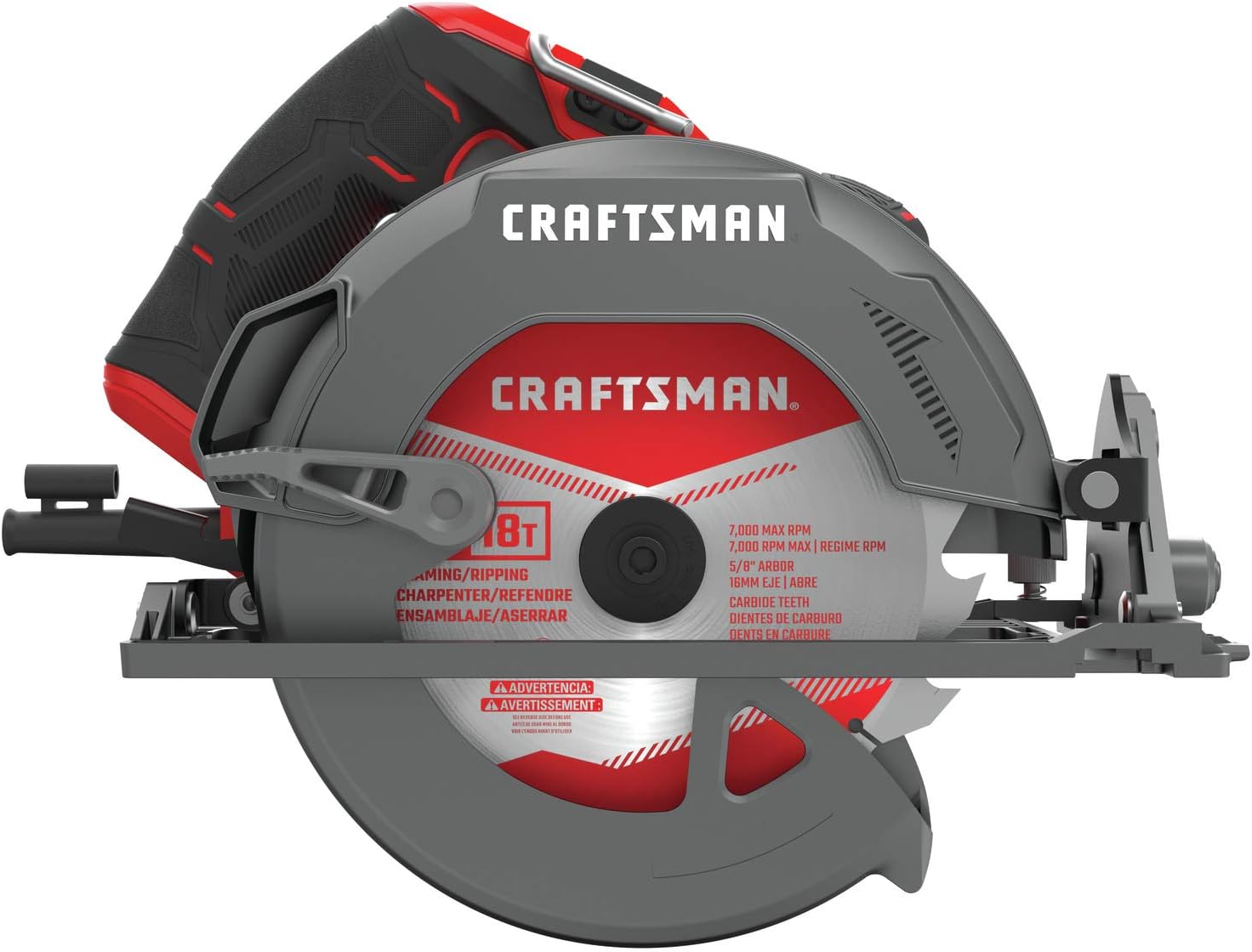 CRAFTSMAN 7-1/4-Inch Circular Saw, 15-Amp (CMES510) - - 